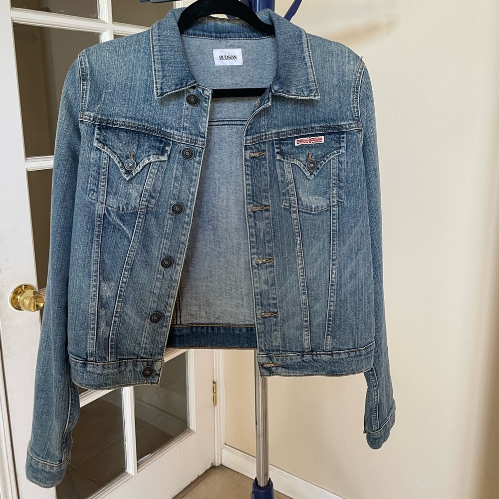 Hudson jean jacket, size M